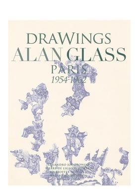 【预售】艾伦格拉斯绘画作品Drawings Alan Glass英文艺术家艺术工作室Carlos de Laborde-Noguez精装Ediciones El Viso Am进口原