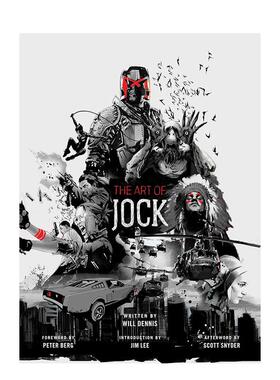 【预售】乔克的艺术The Art of Jock英文漫画图书DennisInsight Editions进口原版书9781608878055