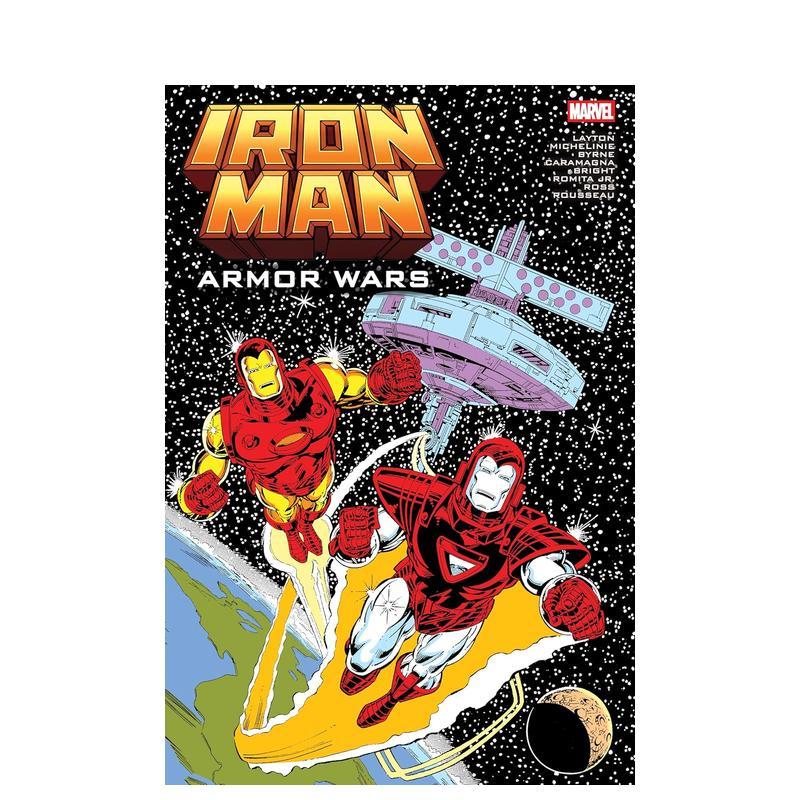 【预售】【Marvel】钢铁侠 装甲战争Iron Man英文漫画Mark Bright精装Marvel进口原版书9781302966065