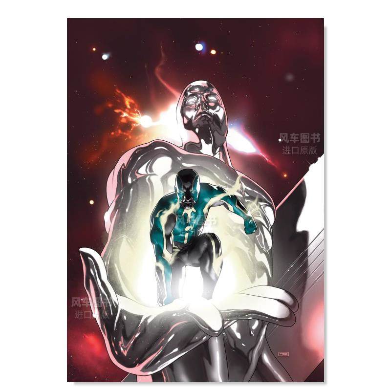 【预售】【Marvel】银色冲浪者幽灵之光英文漫画简装进口原版书Silver Surfer: Ghost Light John Jennings