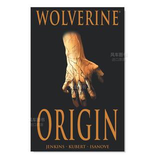 Edition Paul 金刚狼起源奢华版 书Wolverine Origin 进口原版 Marvel 英文漫画平装 Jenkins Deluxe 预售