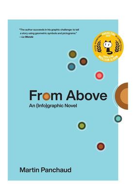 【现货】上帝视角信息图表图像小安古兰漫画节大奖From Above An InfoGraphic Novel英文漫画Martin Panchaud精装Abrams进口原版书