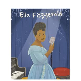 Fitzgerald英文儿童绘本人物传记Jane Kent 6岁进口原版 现货 书978885441 star3 天才艾拉菲茨杰拉德Ella Munoz?White ?Isabel