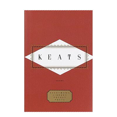 【预售】济慈诗歌Keats英文文学诗歌KEATS精装Everyman's Library 进口原版书9780679433194