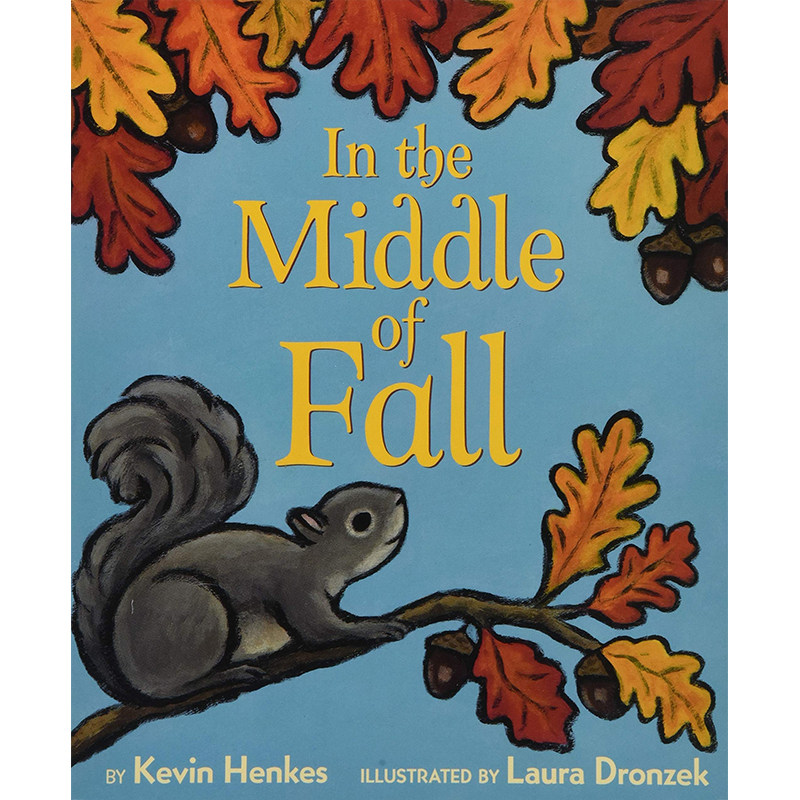 【现货】in the middle of fall,秋日 英文原版图书籍进口正版 kevin
