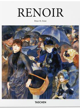 【现货】雷诺阿【Basic Art 2.0】RENOIR英文外国美术19世纪Peter H. Feist精装TASCHEN进口原版书9783836531092