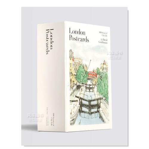 【预售】伦敦明信片英文文创明信片进口原版14岁以上London Postcards Particular Books出版David Gentleman