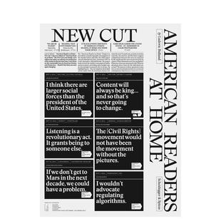 – 预售 New 2019年德国设计奖金奖American Scheidegger 美国读者在家中新版 Spiess进 Readers Cut英文平面设计平装 Home