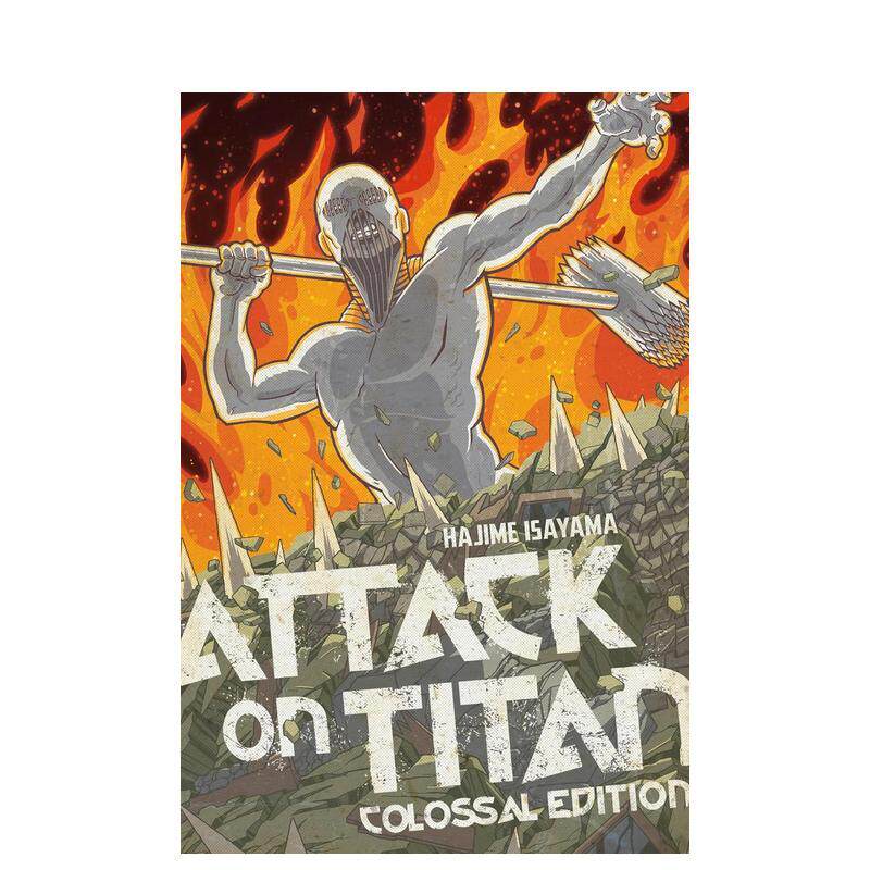 【预售】攻击泰坦 巨像第5版Attack on Titan Colossal Edition 5英文漫画图书Hajime Isayama平装Kodansha Comics进口原版书978