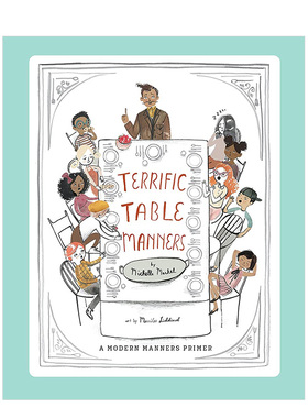 【预售】良好的餐桌礼仪英文儿童绘本知识百科进口原版外版书精装Terrific Table MannersMerrilee LiddiardCameron