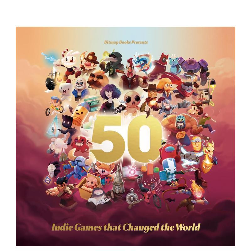 【预售】改变世界的50款独立游戏50 Indie Games That Changed The World英文平面设计数字媒体设计Bitmap Books精装Bitmap Books