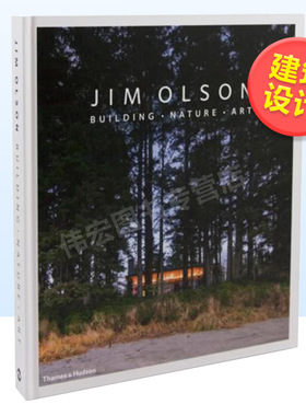 【预售】【T&H】吉姆奥尔森建筑，自然，艺术英文建筑设计建筑师工作室进口原版书精装Jim Olson: Building， Nature， Art Jim O