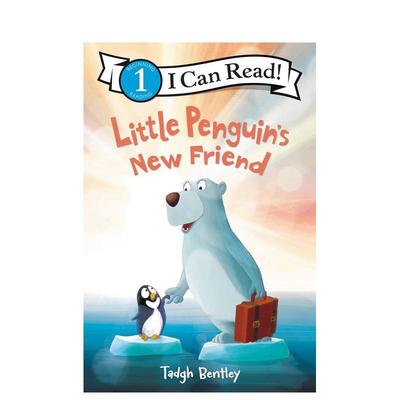 【现货】小企鹅的新朋友Little Penguin’s New Frien英文儿童分阶阅读BentleyBalzer & Bray6-9岁进口原版书9780062699947