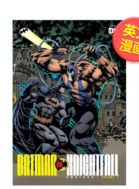 【现货】【DC Comics】蝙蝠侠骑士陨落全集卷1英文漫画进口原版书Batman: Knightfall Omnibus Vol. 1 (New Edition)精装14岁以上