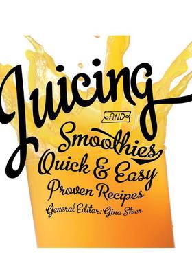 【现货】果汁Juicing英文餐饮Gina Steer平装Flame Tree进口原版书9781786 4756