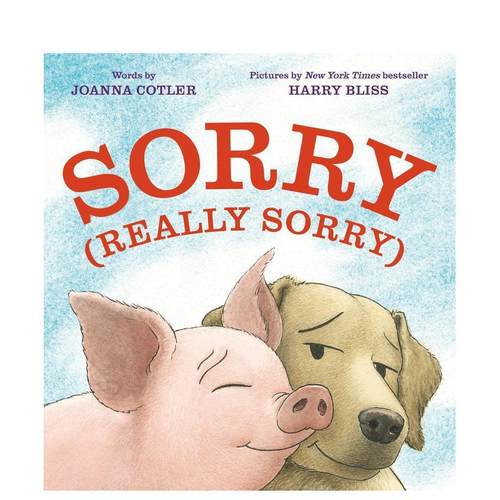 【现货】对不起真的很抱歉SORRY 英文儿童绘本自我认知情绪管理CotlerPhilomel Books6-9岁进口原版书9781984812476