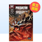 书 铁血战士大战蜘蛛侠Predator 预售 Man英文漫画图书Paulo Marvel Spider Marvel进口原版 Vs. Siqueira平装