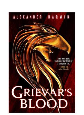 【预售】格里瓦之血英文文学小说进口原版外版书简装14岁以上Grievar's Blood Alexander Darwin Orbit US