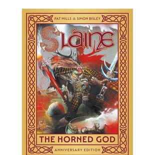 Horned 现货 14岁以上Slaine God Mills2000 英文漫画进口原版 Edition 杀戮有角之神周年纪念版 书平装 Anniversary The