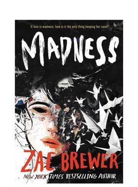【现货】疯狂Madness英文青少年读物Zac Brewer精装HarperTeen6-9岁进口原版书9780062457851