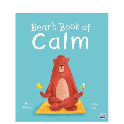 【现货】小熊的平静之书Bear's Book of Calm英文儿童绘本自我认知情绪管理Seb Davey精装6-9岁Gemini Editions进口原版书