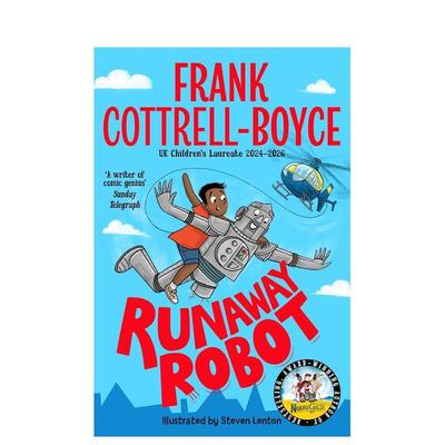 【预售】逃跑的机器人Runaway Robot英文儿童图书儿童桥梁书Frank Cottrell-Boyce平装9-12岁Macmillan Children's Books进口原版