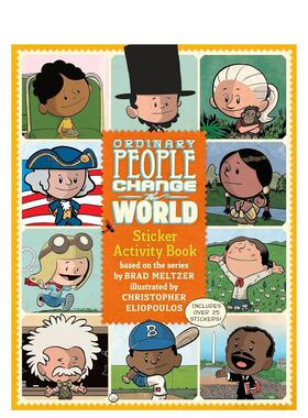 【现货】普通人活动手册Ordinary People Activity Book英文儿童章节书MeltzerGrosset & Dunlap6-9岁进口原版书9780515159 6