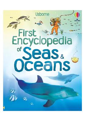 【现货】【初探世界小百科】海洋【First Encyclopedia】of Seas and Oceans英文儿童绘本知识百科Ben Denne精装Usborne children