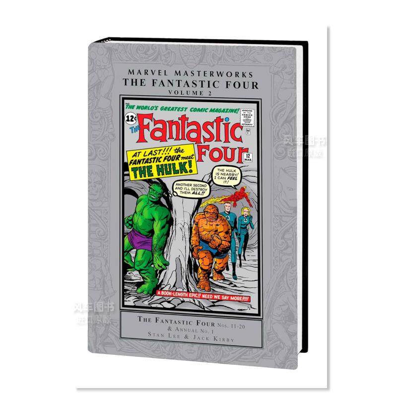 【预售】【Marvel】漫威大师作品神奇四侠卷2英文漫画精装进口原版书MARVEL MASTERWORKS: THE FANTASTIC FOUR VOL. 2 Jack Kirb