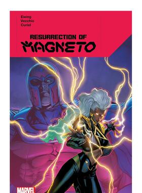 【预售】【Marvel】万磁王复活英文漫画平装进口原版书Resurrection Of Magneto Ewing  Al