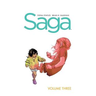Image 书9781534334809 卷3新版 3英文漫画Brian Volume 传奇 Saga Comics进口原版 Vaughan平装 预售