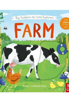 【现货】小小探险家的大户外活动农场【Big Outdoors for Little Explorers】National Trust英文儿童趣味Anne-Kathrin Behl纸板书