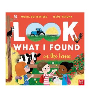 Trust Fou 英国国民信托：看我在农场发现了什么英文儿童绘本动物生态环保进口原版 What Look 6周岁National 书3 外版 预售