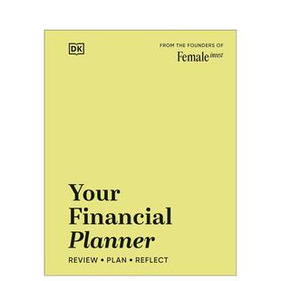 Financial Plan 书14岁以上Your 反思英文商业行销进口原版 实现理财规划：回顾 Reflect平装 计划 Planner 预 售 Review