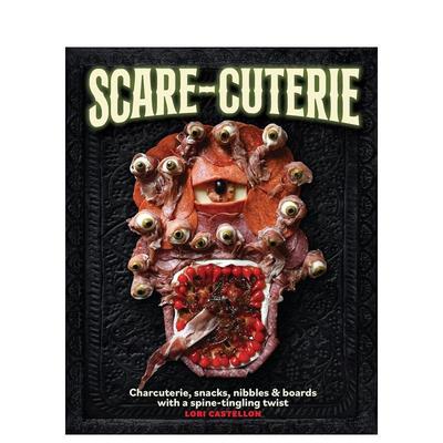 【预售】惊悚小吃盘万圣节主题拼盘与零食创意Scare-Cuterie英文餐饮Lori Castellon精装Media Lab Books进口原版书97819 487052