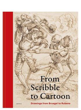 【预售】从涂鸦到漫画From Scribble to Cartoon英文艺术家艺术工作室Viginie D'haene精装Exhibitions International进口原版书9
