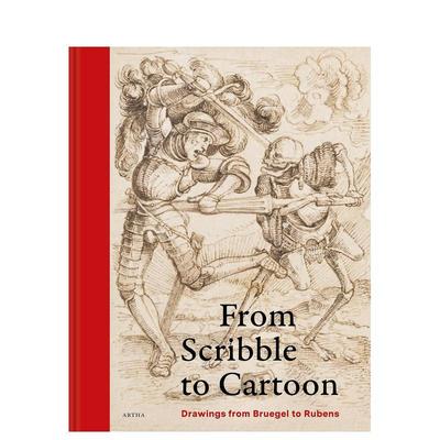 【预售】从涂鸦到漫画From Scribble to Cartoon英文艺术家艺术工作室Viginie D'haene精装Exhibitions International进口原版书9