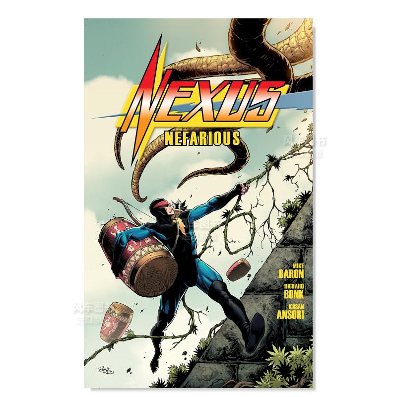 【预售】邪恶纳克斯英文漫画进口原版书精装14岁以上Nexus: Nefarious Mike BaronDark Horse