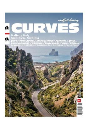 【预售】曲线意大利  撒丁岛CURVES Italy/Sardinia英文旅行Stefan Bogner平装进口原版书Delius Klasing Verlag9783667129543