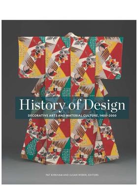【预售】设计历史History of Design英文工业产品设计Bard Graduate Center 精装Yale University Press进口原版书9780300196146