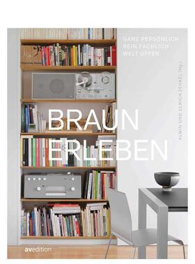 【现货】体验博朗（德语版本）Braun erleben 英文工业产品设计Alwin Zenkel精装德文AVEdition进口原版书9783899864113