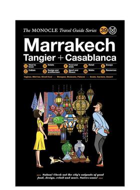 【现货】【Monocle旅行指南】马拉喀什The Monocle Travel Guide to Marrakech英文旅行Monocle精装Die Gestalten Verlag进口原版