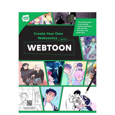 【预售】使用WEBTOON创作你自己的网络漫画Create Your Own Webcomics with WEBTOON英文艺术技法与入门赏析WEBTOON Entertainmen