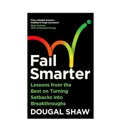 【预售】高效试错：向成功人士学习——如何将挫折转化为突破 Fail Smarter 原版英文商业行销