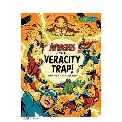【预售】【Abrams】复仇者联盟真相陷阱Avengers In The Veracity Trap英文漫画图书Chip KiddAbrams精装进口原版书9781419770678
