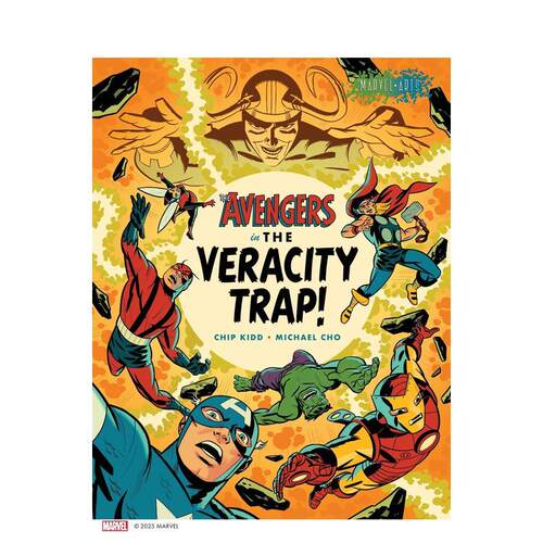 【预售】【Abrams】复仇者联盟真相陷阱Avengers In The Veracity Trap英文漫画图书Chip KiddAbrams精装进口原版书9781419770678