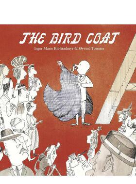 【现货】【挪威插画师Oyvind Torseter】飞行裁缝的翼装The Bird Coat英文儿童绘本插画师3-6岁精装Inger Marie Kj?lstadmyr  Oyv