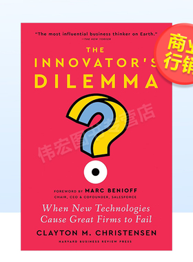 【预售创新者的困境 新前言英文商业行销进口原版外版书精装14岁以上The Innovator's Dilemma， with a New Foreword Clayton