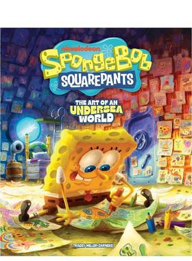 【预售】海绵宝宝25周年海底世界艺术设定集SpongeBob SquarePants英文插画原画设定集Tracey Miller-Zarneke精装IDW Publishing进