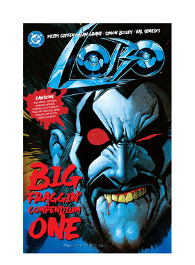 【预售】【DC Comics】罗波1大碎片汇编Lobo 1 Big Fraggin Compendium英文漫画图书平装进口原版书Keith Giffen DC Comics